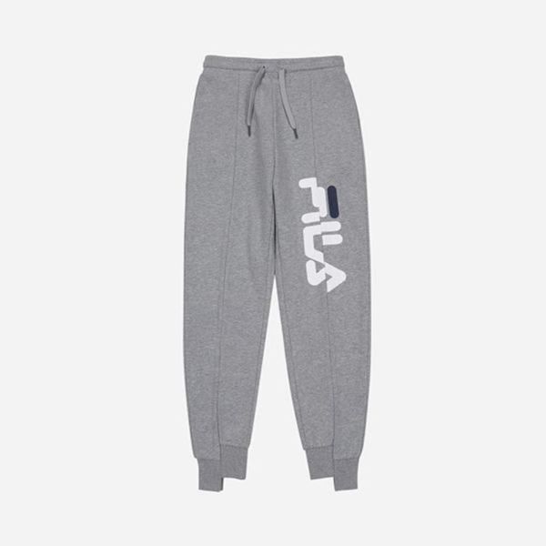 Fila Unbalance Linear Logo Women's Jogger Pants - Grey,NZ 650-7631